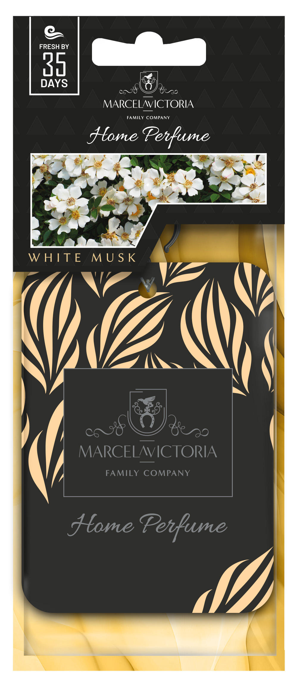 Tasotti   Tasotti "M&V Home Paper Freshener" White Musk