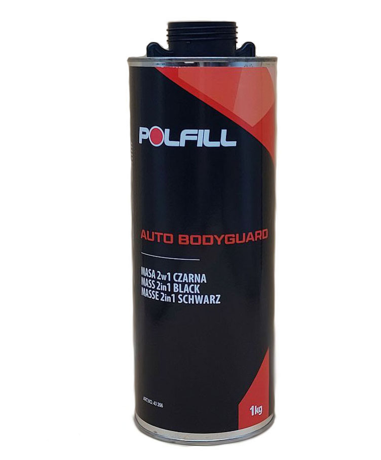 Polfill  Антигравій Auto Bodyguard 2в1 1,0kg чорний
