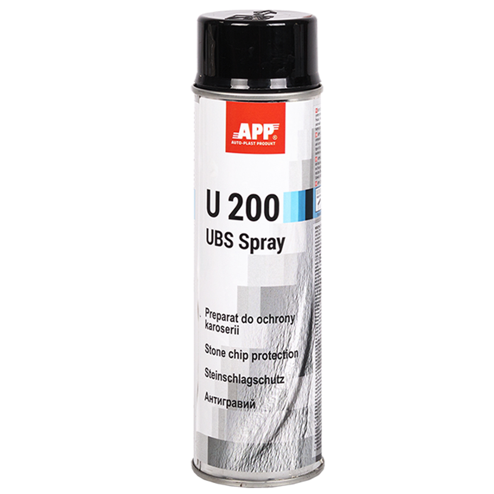 APP  Антигравій APP U200 UBS 0.5l, чорний аерозоль