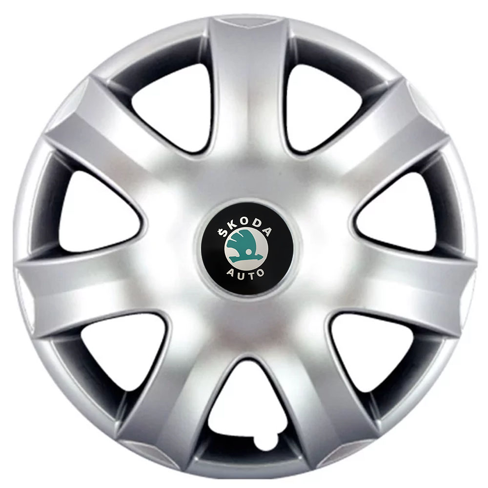 Ковпаки автомобільні R15 SJS 326 для Skoda, 4 шт.