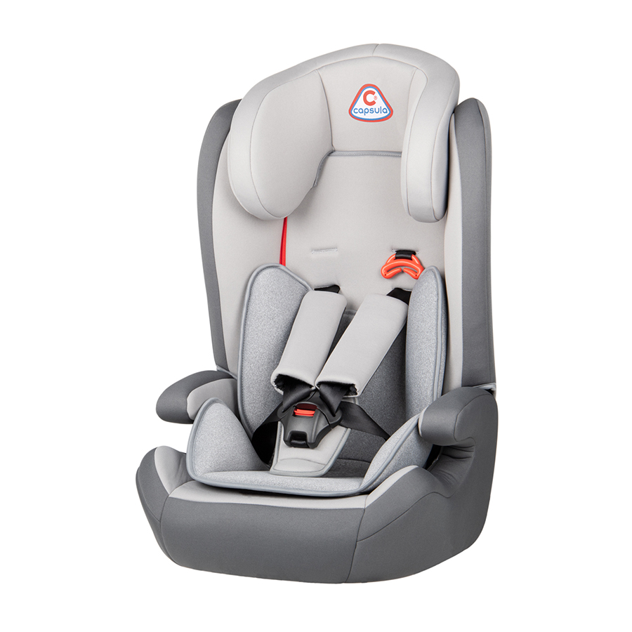 Дитячі автокрісла  Автокрісло Capsula МТ6 (I,II,III), 9-36kg, сірий, ріст 75-150сm, регул. підголовн. 1-2-3 Fix System
