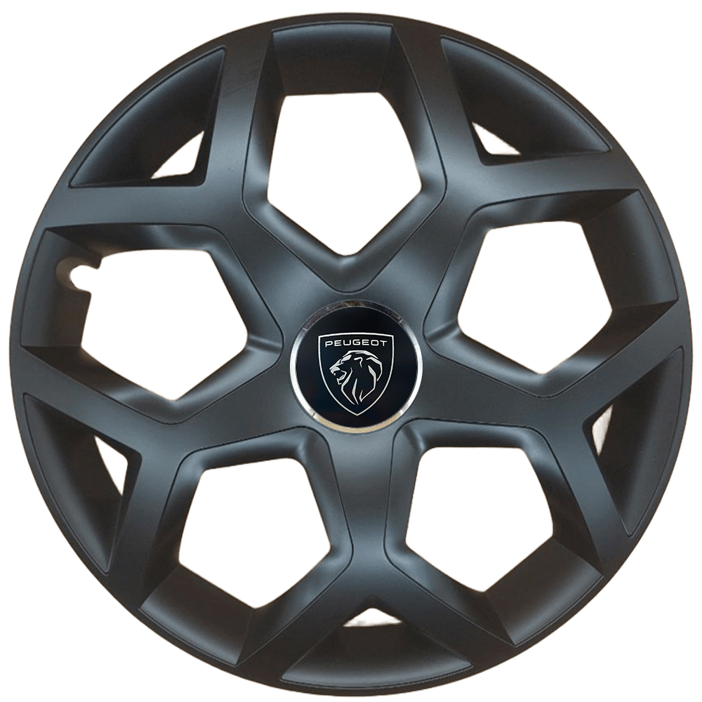 Ковпаки автомобільні R16 SJS 435 для Peugeot, 4 шт.