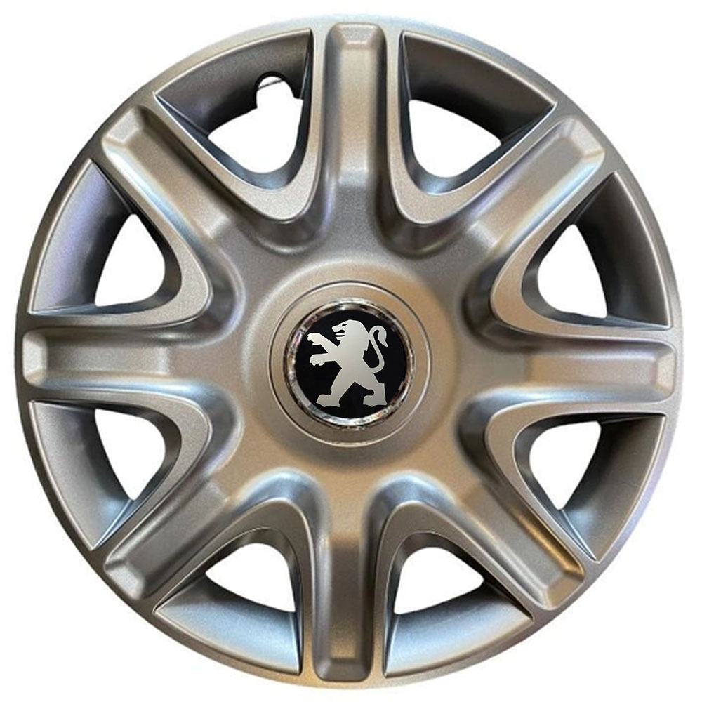 Ковпаки автомобільні R15 SJS 332 для Peugeot, 4 шт.