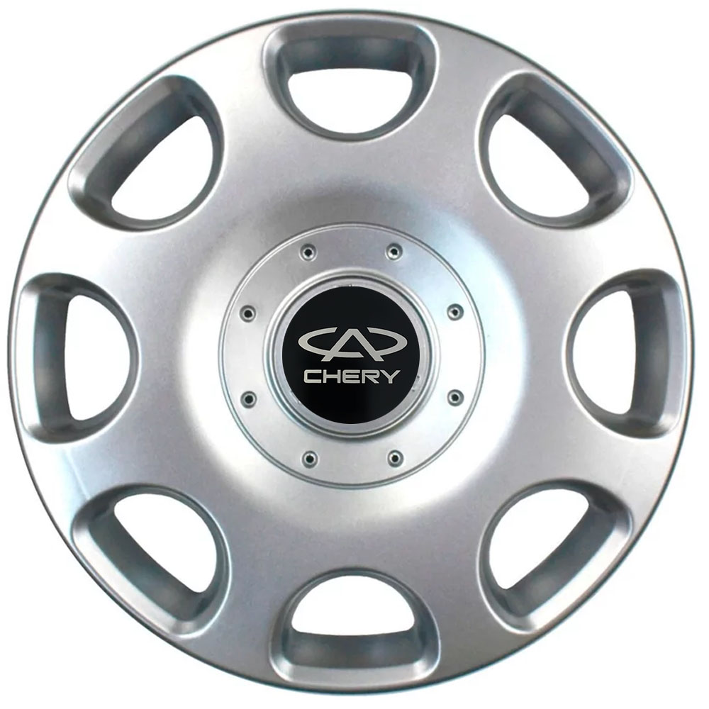 Ковпаки автомобільні R14 SJS 208 під болти для Chery, 4 шт.