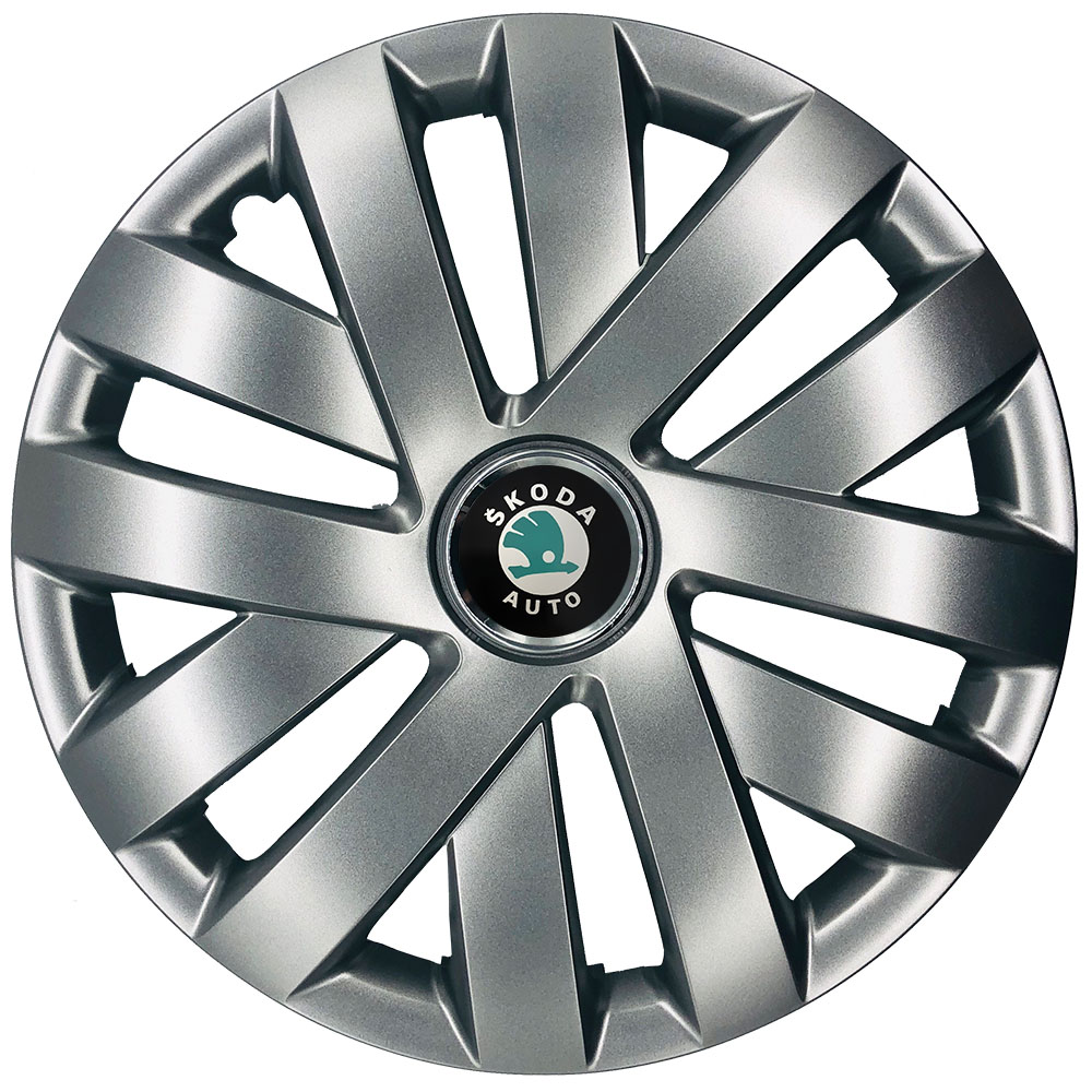 Ковпаки автомобільні R16 SJS 409 для Skoda, 4 шт.