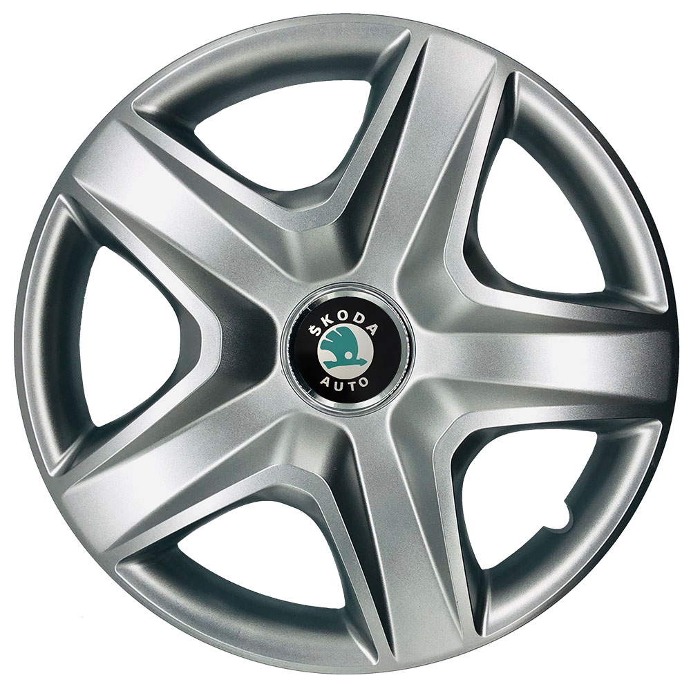 Ковпаки автомобільні R16 SJS 418 для Skoda, 4 шт.