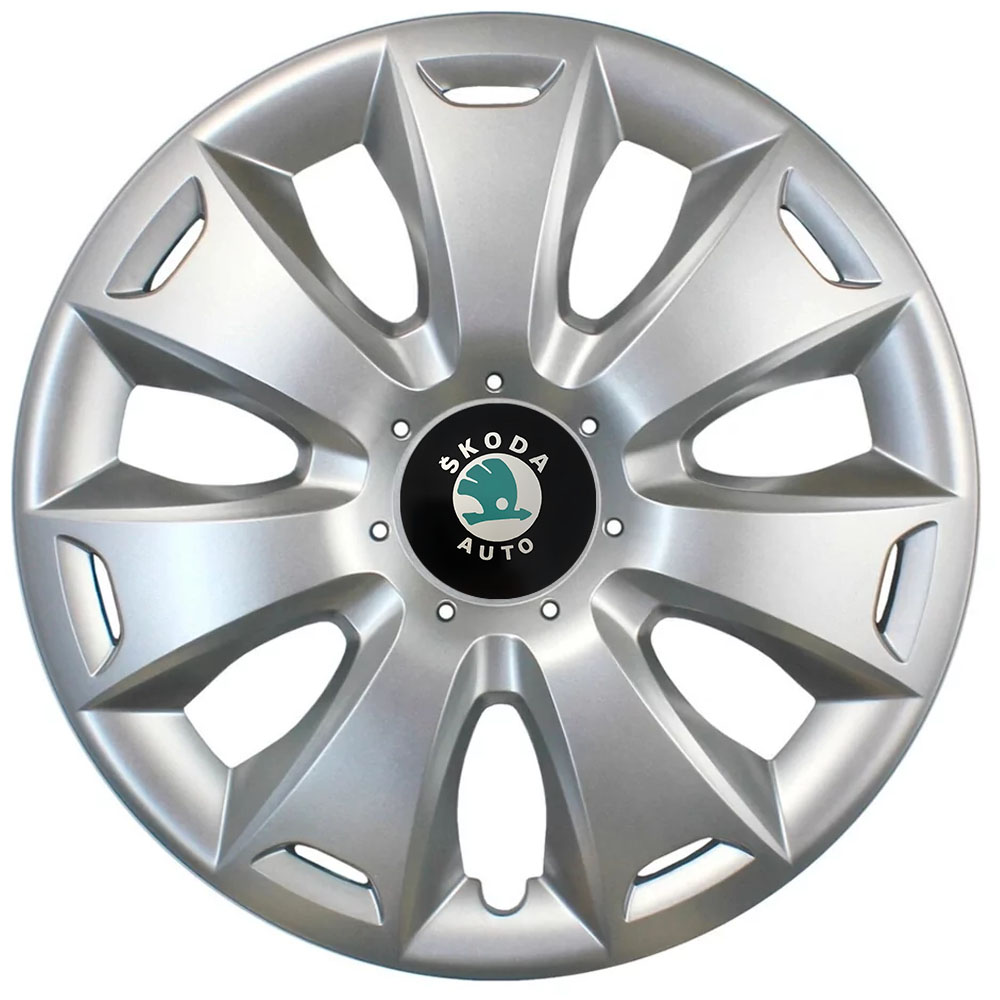 Ковпаки автомобільні R16 SJS 417 для Skoda, 4 шт.