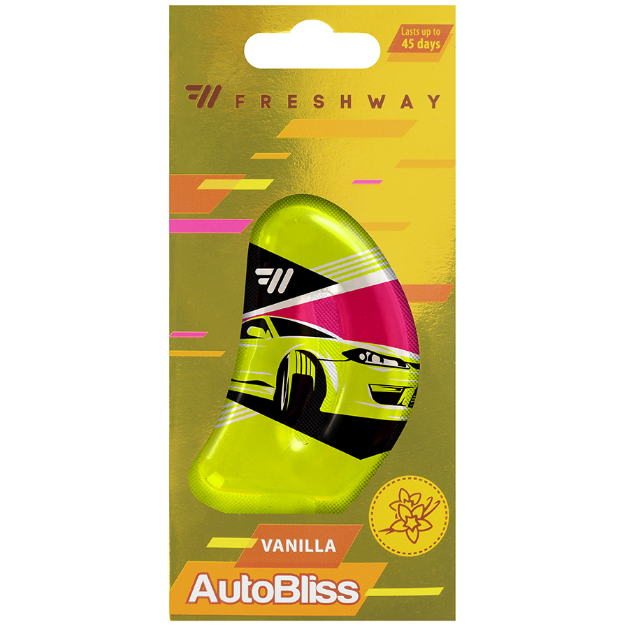Ароматизатор рідкий Fresh Way  "AutoBliss" Vanilla 8ml (24/384)