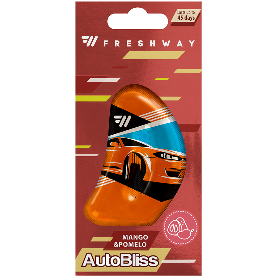 Ароматизатор рідкий Fresh Way  "AutoBliss" Mango and Pomelo 8ml (24/384)