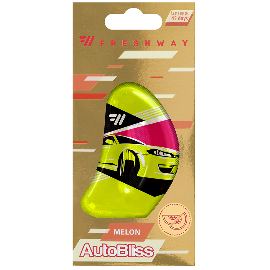 Ароматизатор рідкий Fresh Way  "AutoBliss" Melon 8ml (24/384)