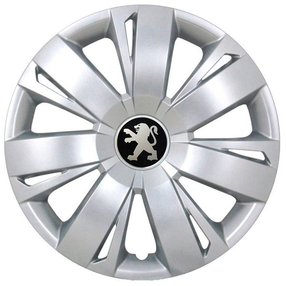 Ковпаки автомобільні R16 SJS 411 для Peugeot, 4 шт.