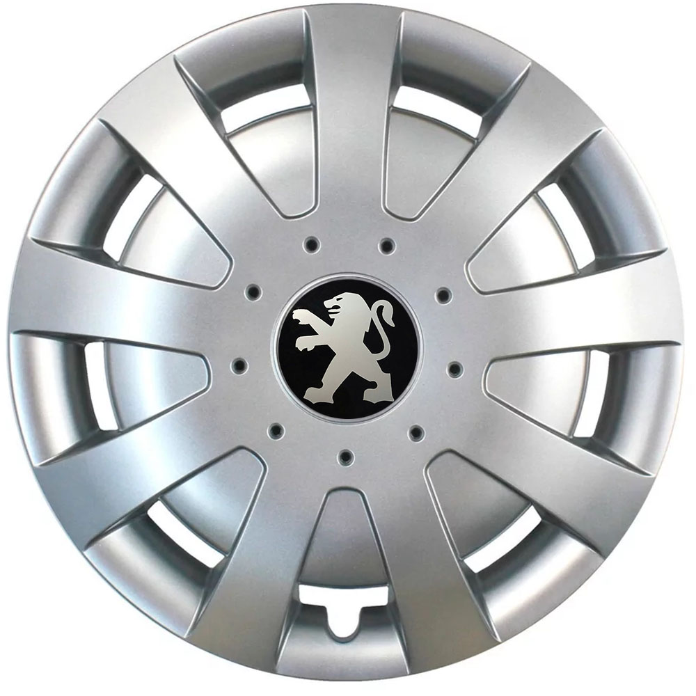 Ковпаки автомобільні R15 SJS 309 для Peugeot, 4 шт.
