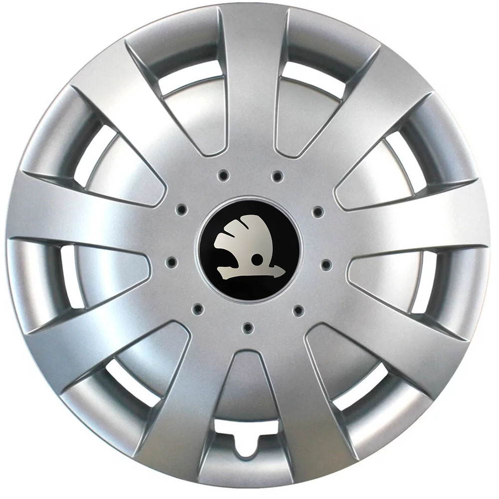 Ковпаки автомобільні R15 SJS 309 для Skoda, 4 шт.