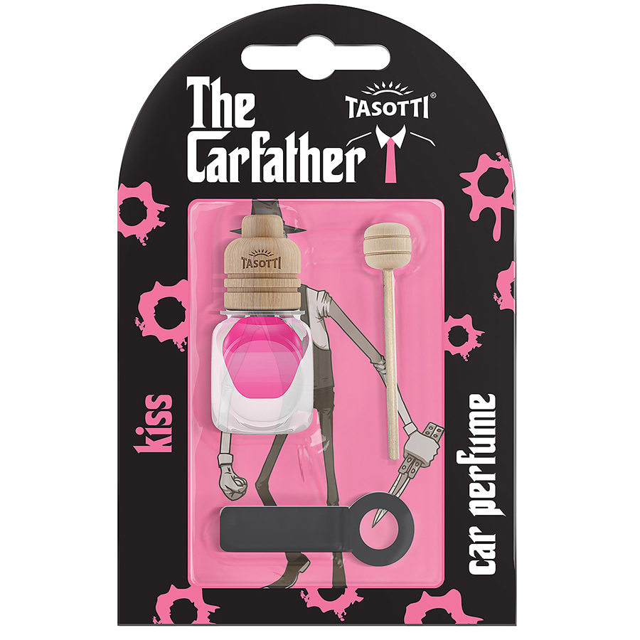 Ароматизатор на обдув  Tasotti "Carfather Wood" Kiss 7ml блістер