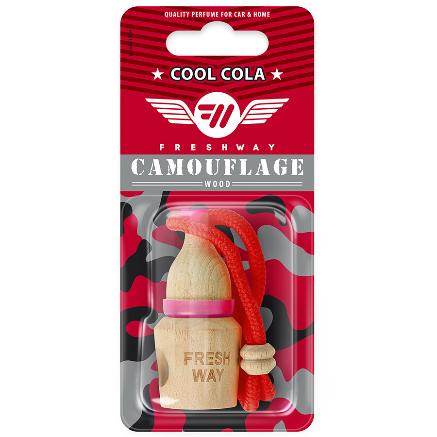 Fresh  Way  Fresh Way / "Camouflage Wood" Cool Cola