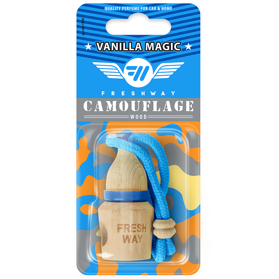 Fresh  Way  Fresh Way / "Camouflage Wood" Vanilla Magic