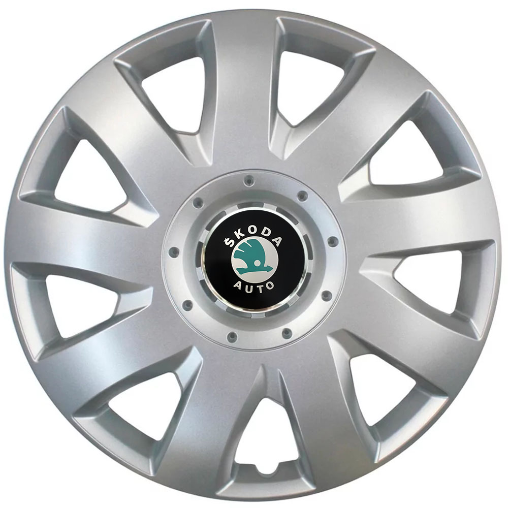 Ковпаки автомобільні R16 SJS 426 для Skoda, 4 шт.