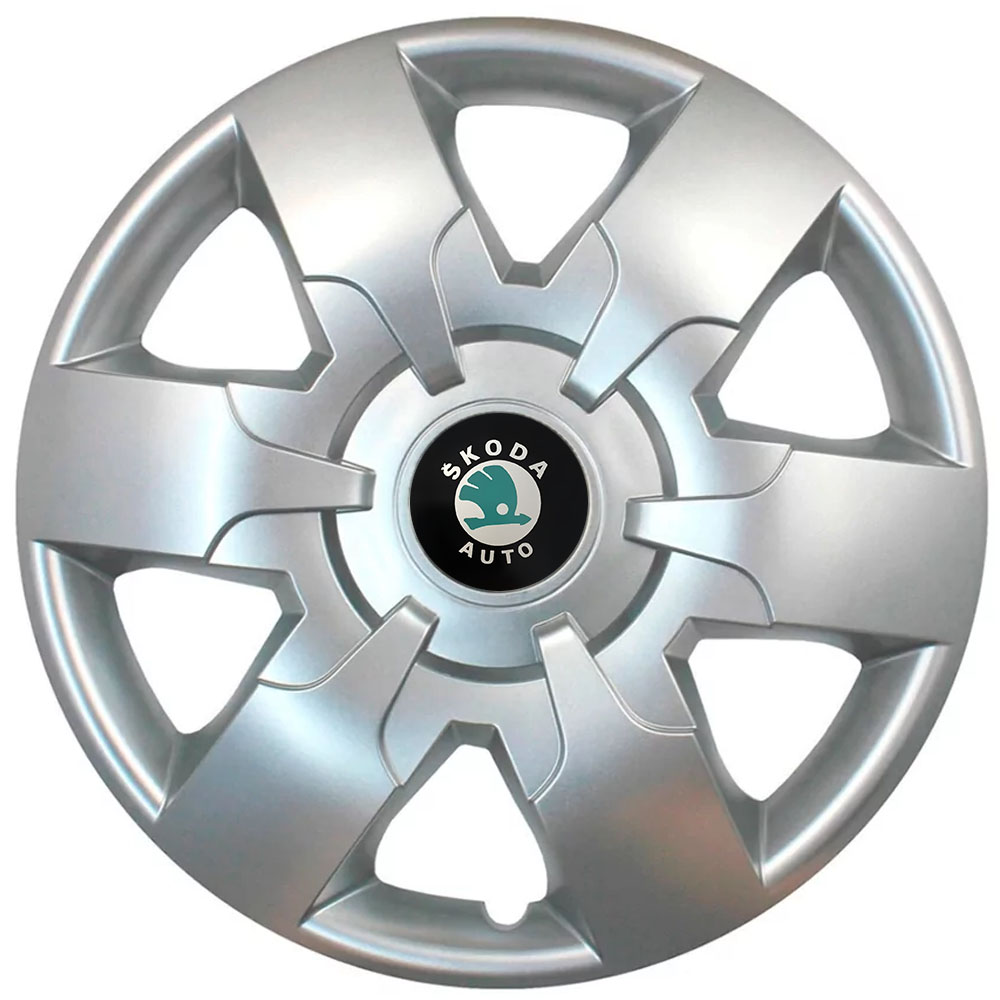 Ковпаки автомобільні R16 SJS 413 для Skoda, 4 шт.