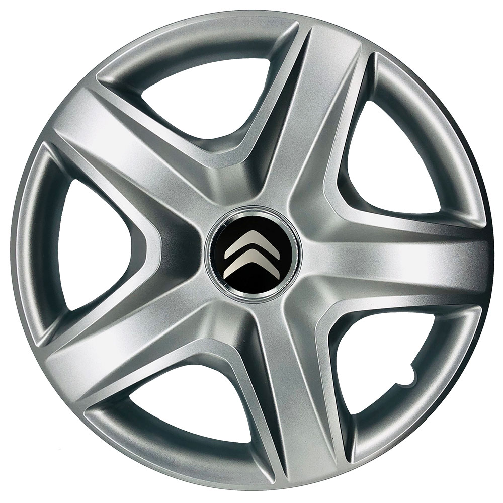 Ковпаки автомобільні R15 SJS 340 для Citroen, 4 шт.
