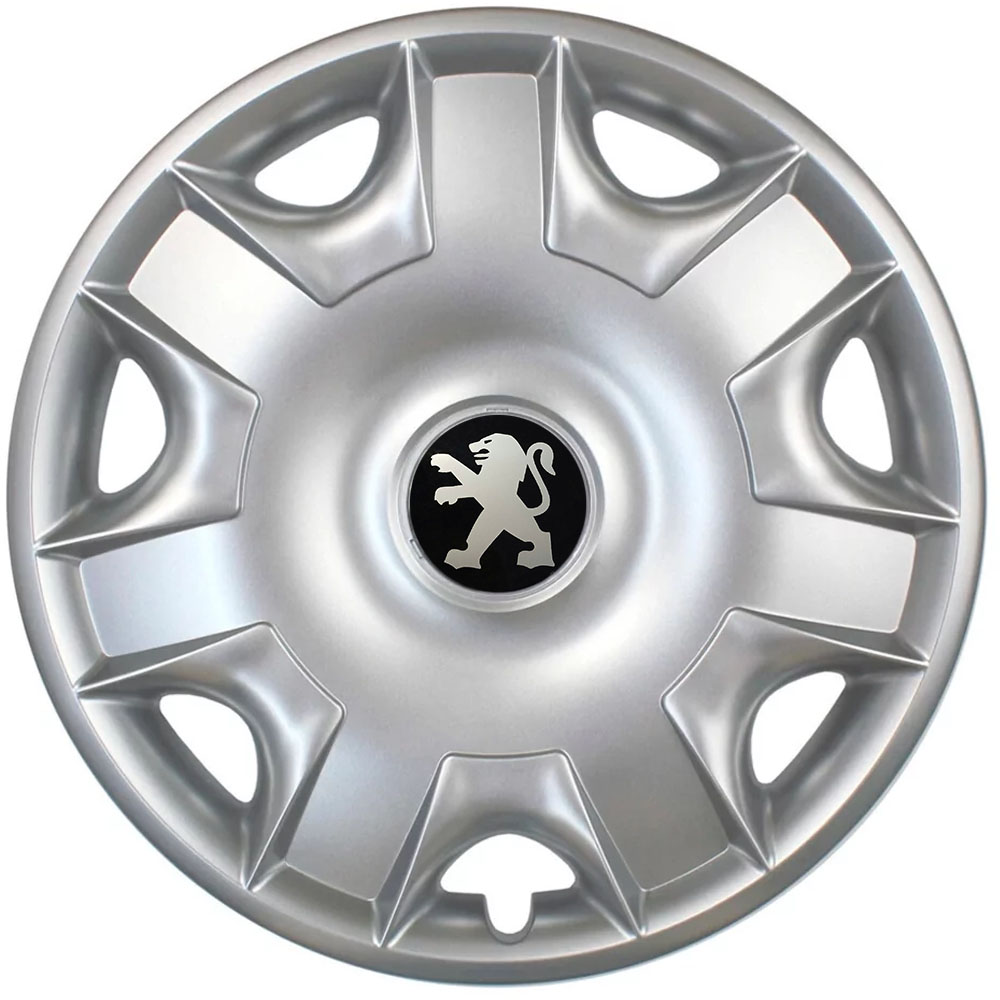 Ковпаки автомобільні R15 SJS 301 для Peugeot, 4 шт.