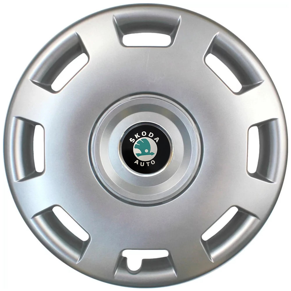 Ковпаки автомобільні R15 SJS 302 для Skoda, 4 шт.