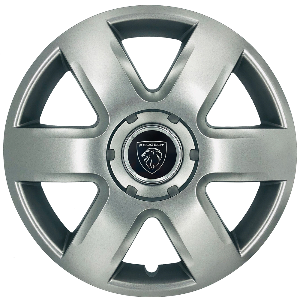 Ковпаки автомобільні R15 SJS 337 для Peugeot, 4 шт.