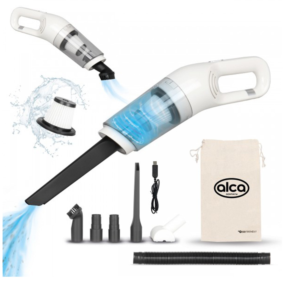 Пилосос автомобільний  "AkkuCleaner UltraPower" 70W, високопродуктивний, акумуляторний / alca