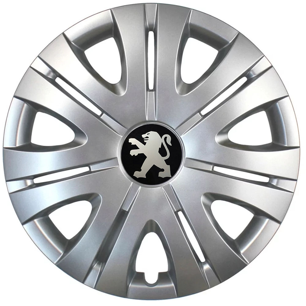 Ковпаки автомобільні R16 SJS 408 для Peugeot, 4 шт.