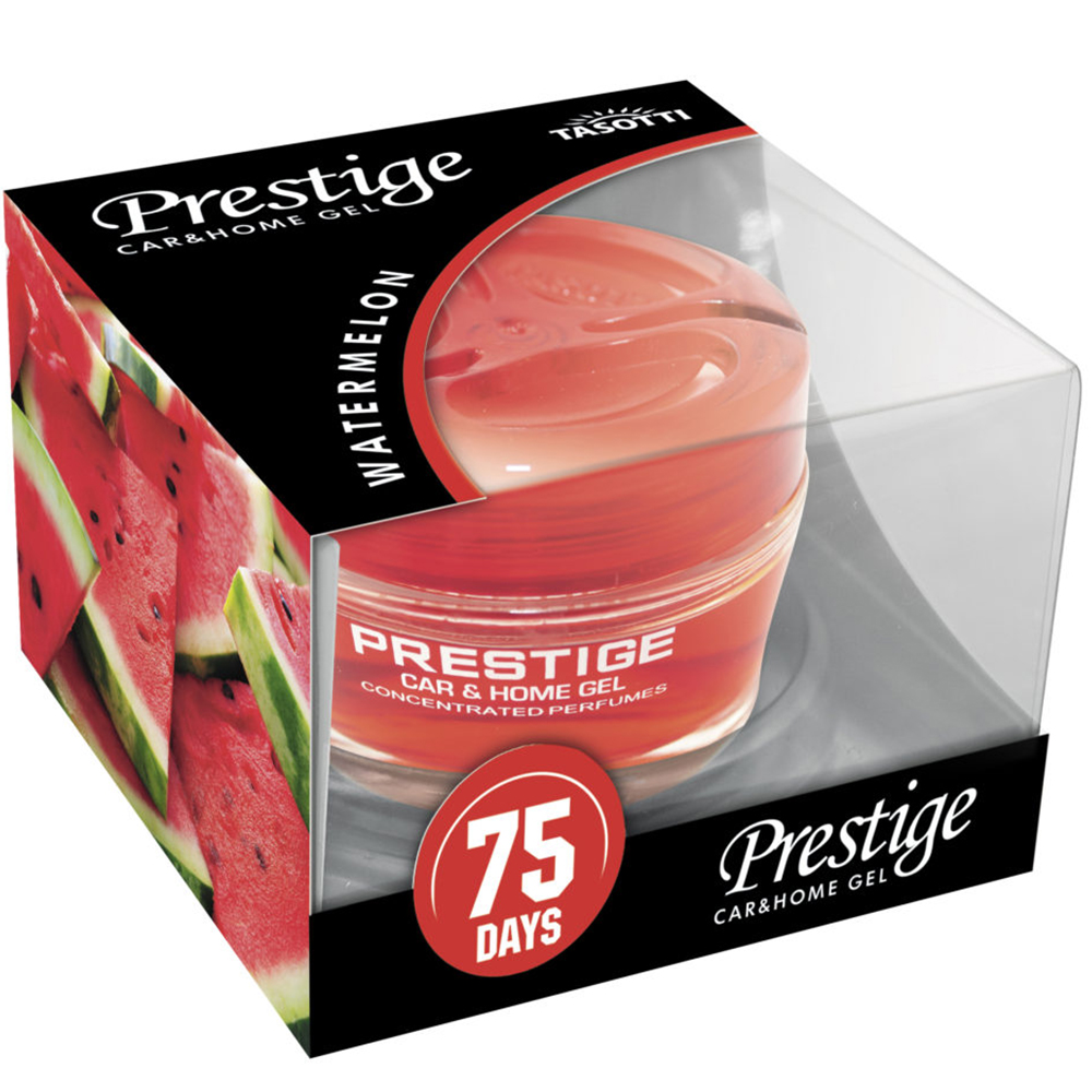 Ароматизатори гелеві - на панель Tasotti  "Gel Prestige" Watermelon (уп.16шт/ящ.48шт) 50ml, до 11.2025