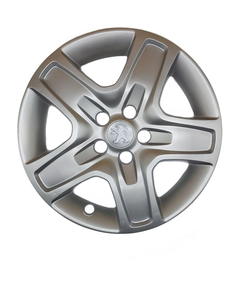 Ковпаки автомобільні R16 AK A143 під болти для Peugeot, 4 шт.