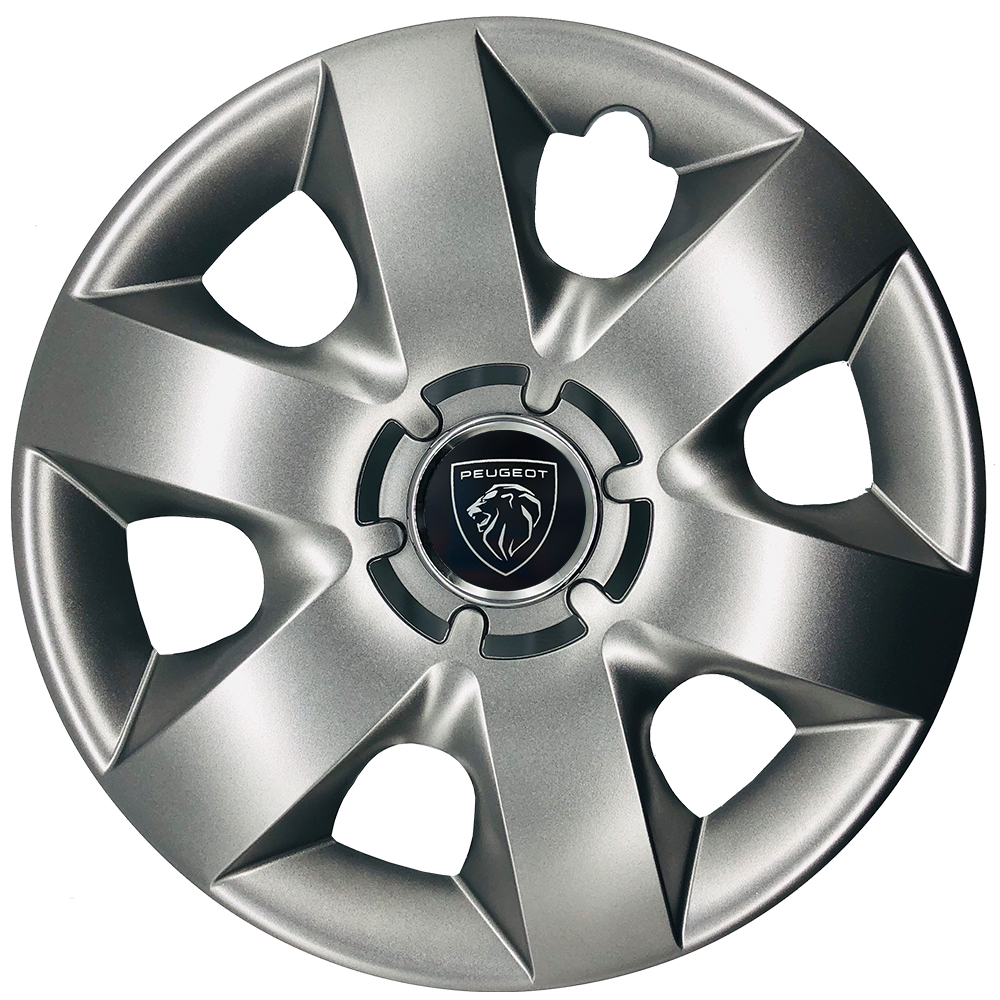 Ковпаки автомобільні R15 SJS 310 для Peugeot, 4 шт.