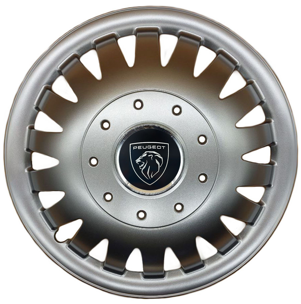 Ковпаки автомобільні R15 SJS 320 для Peugeot, 4 шт.
