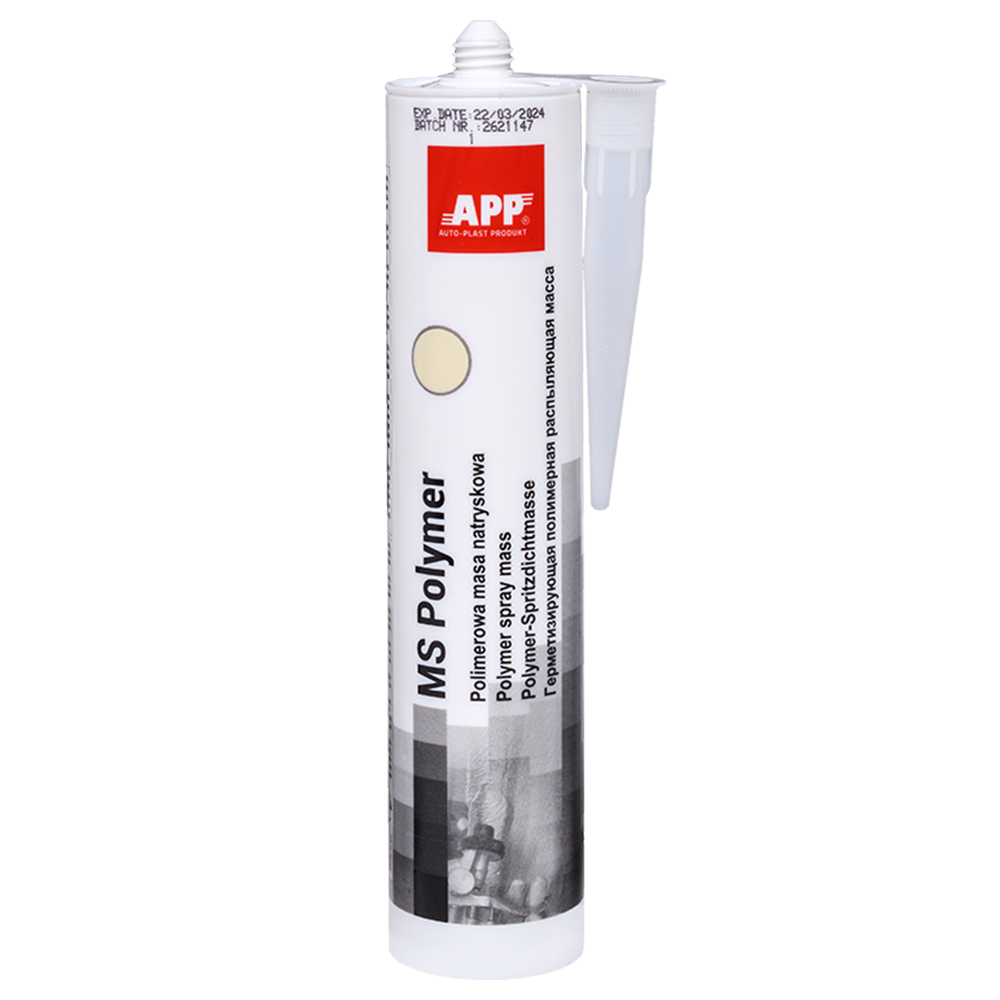APP  Герметик полімерний APP MS Polymer, катрідж, бежевий RAl 1015 290 ml до 05.27