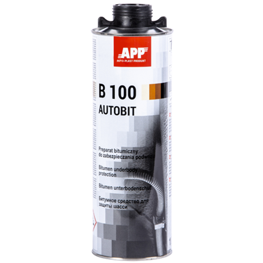 APP  Засіб для захисту шассі APP B100 Autobit 1.0l,чорний до 03.27
