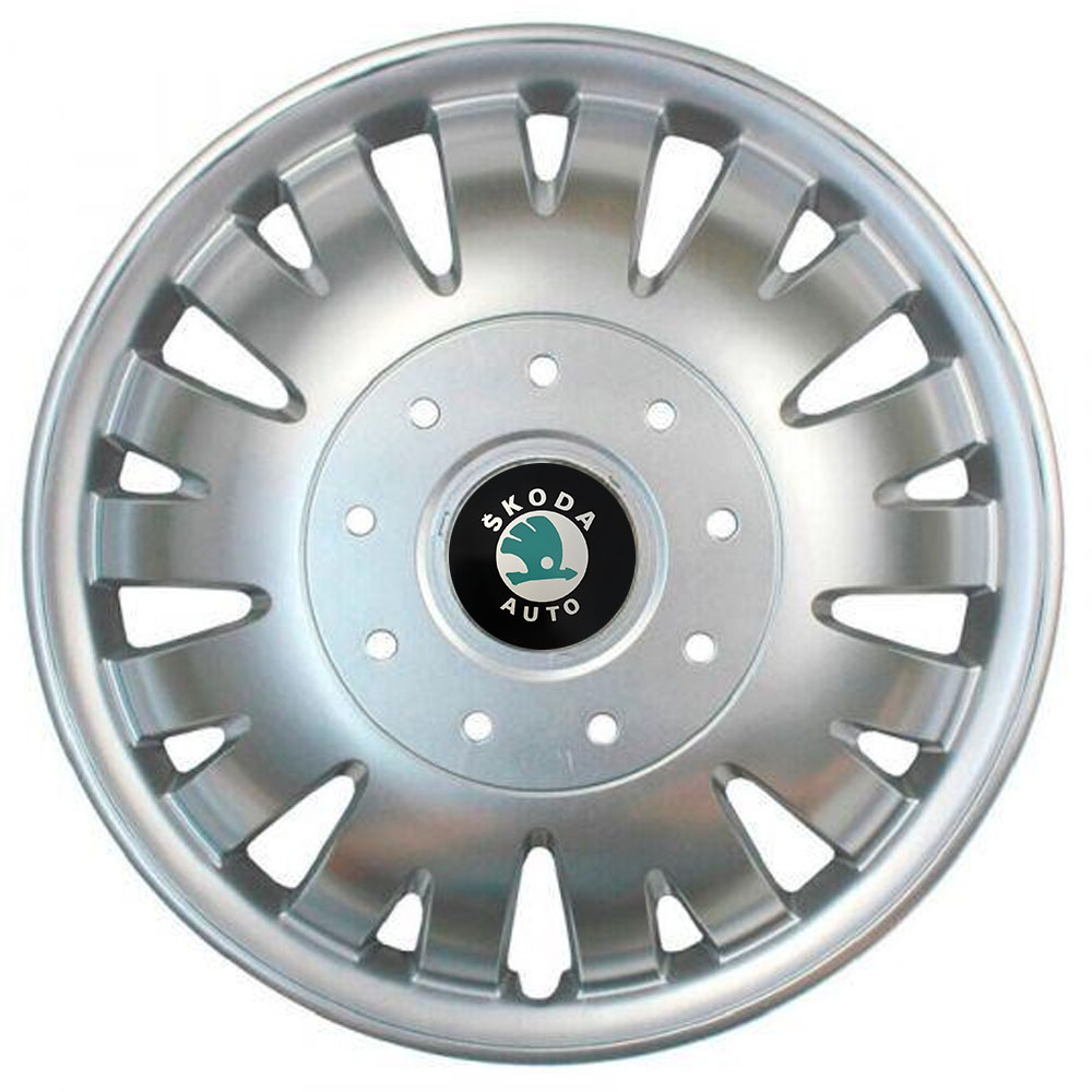 Ковпаки автомобільні R16 SJS 410 для Skoda, 4 шт.
