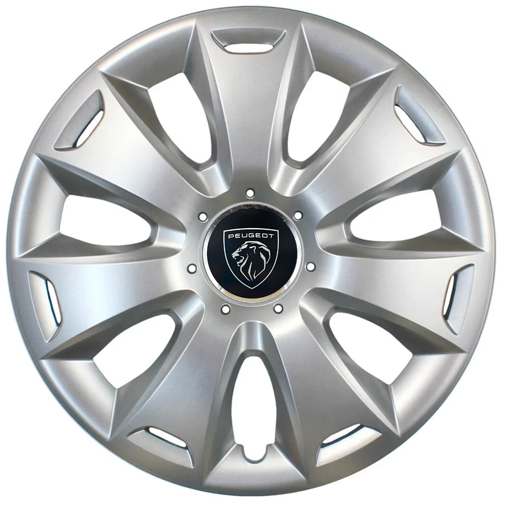 Ковпаки автомобільні R16 SJS 417 для Peugeot, 4 шт.