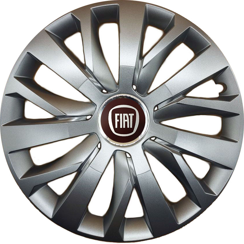 Ковпаки автомобільні R15 SJS 345 для Fiat, 4 шт.