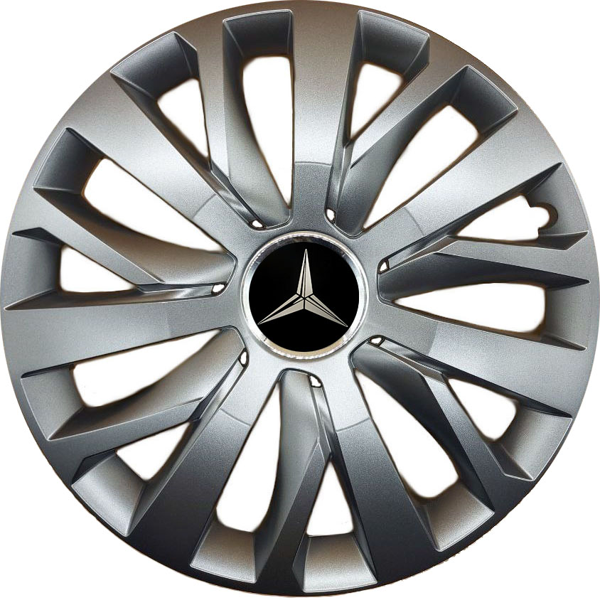 Ковпаки автомобільні R15 SJS 345 для Mercedes-Benz, 4 шт.