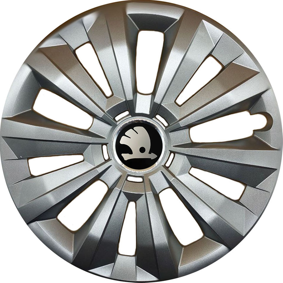 Ковпаки автомобільні R15 SJS 346 для Skoda, 4 шт.