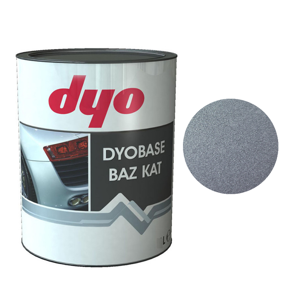 Фарба металік - база 1l  _Renault RE 608 / темно-сірий "43е/43е"