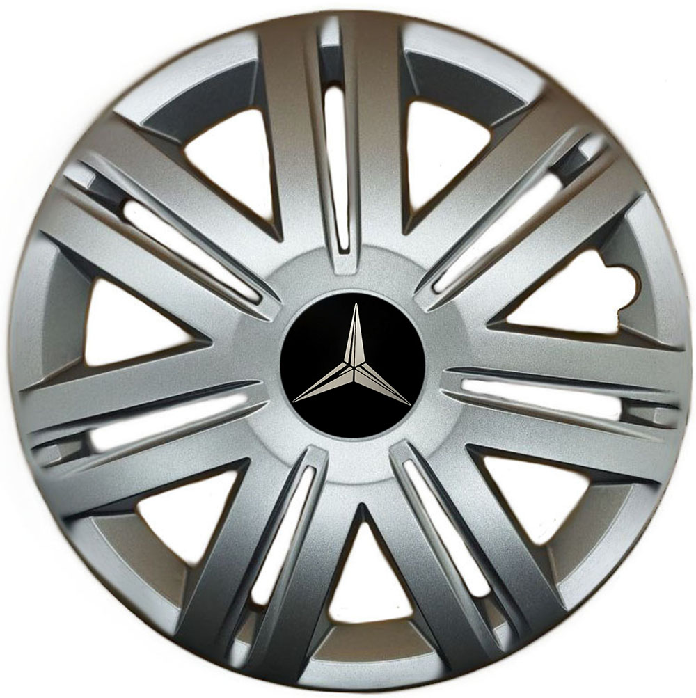 Ковпаки автомобільні R14 SJS 203 під болти для Mercedes-Benz, 4 шт.