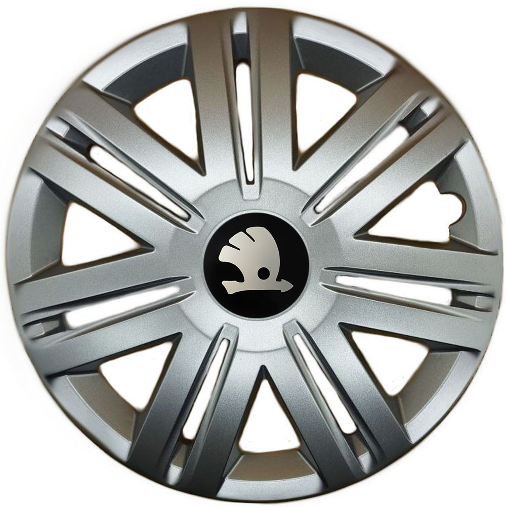 Ковпаки автомобільні R14 SJS 203 під болти для Skoda, 4 шт.