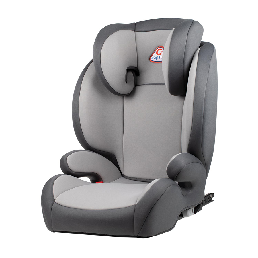 Дитячі автокрісла  Автокрісло Capsula MT5X (II,III), 15-36kg, сірий, ріст 105-150сm, сист. кріпл. ISOFIX або 1-2-3 FIX