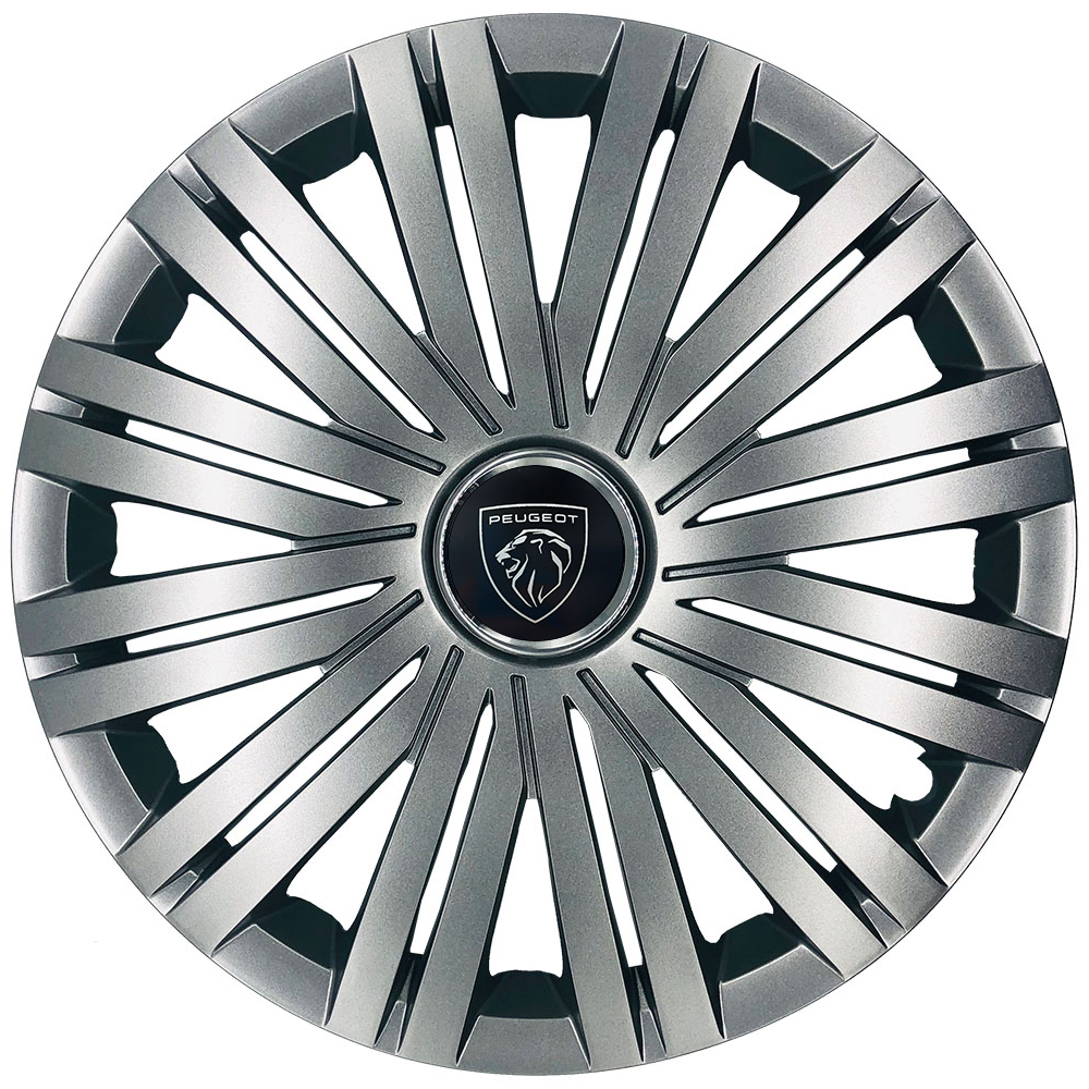 Ковпаки автомобільні R17 SJS 502 для Peugeot, 4 шт.