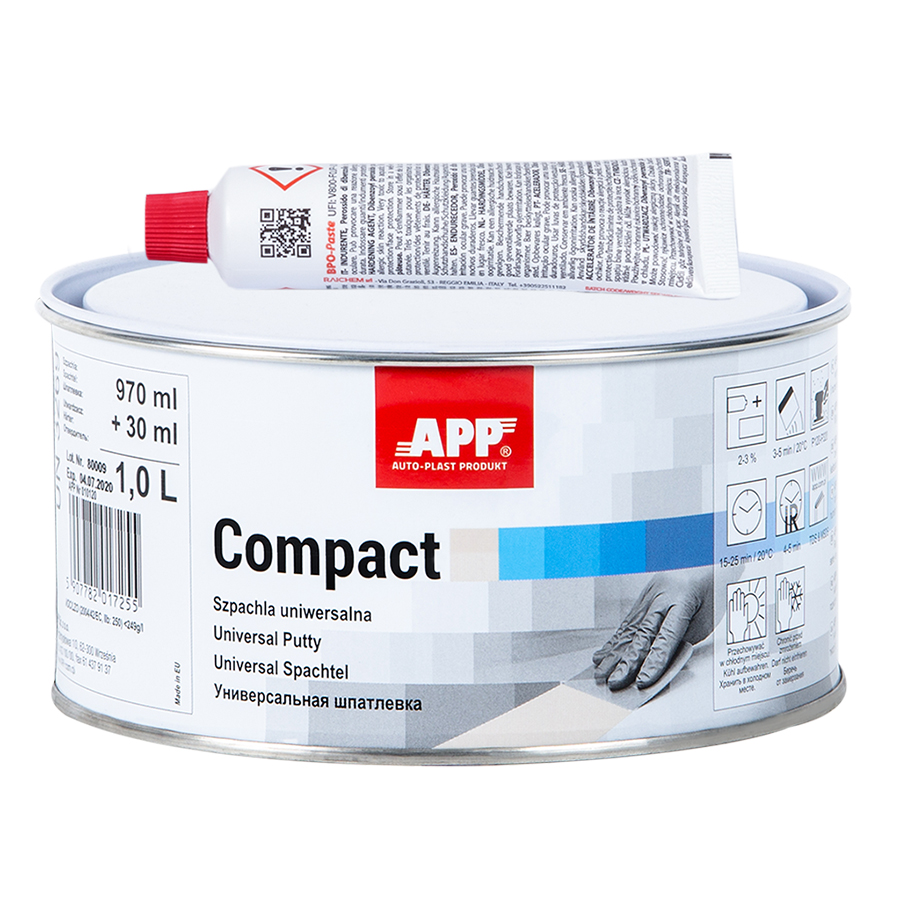 APP  Шпаклівка універсальна APP Compact з зат. 1,0l, до 06,27