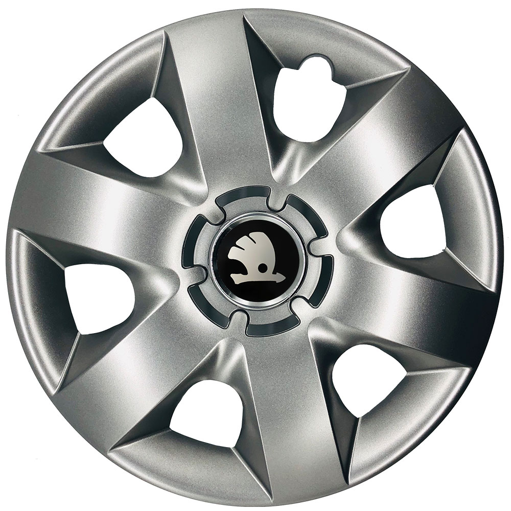 Ковпаки автомобільні R14 SJS 215 для Skoda, 4 шт.