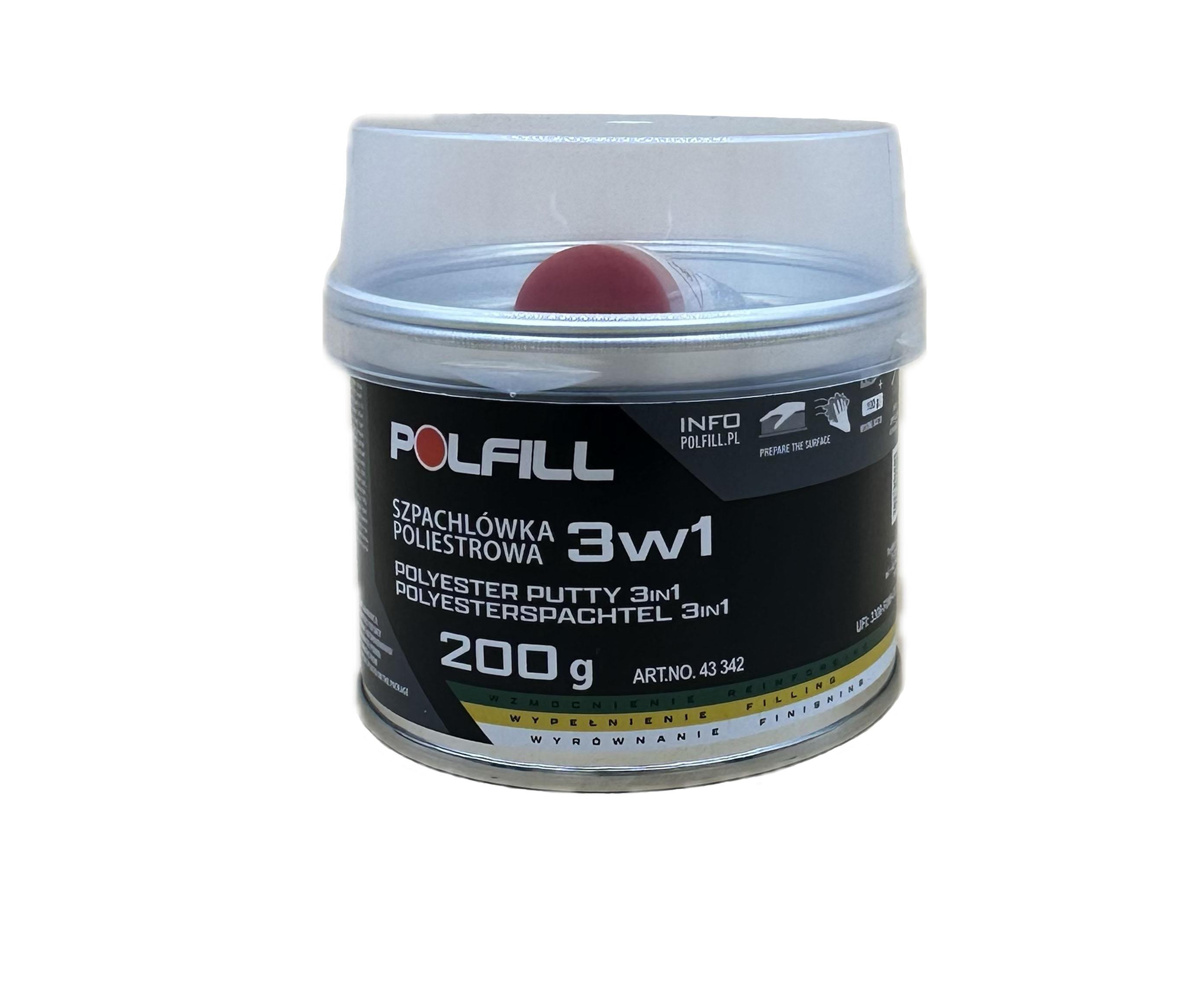 Polfill  Шпатлівка 3 в1 Polfill  з зат. 0,2kg