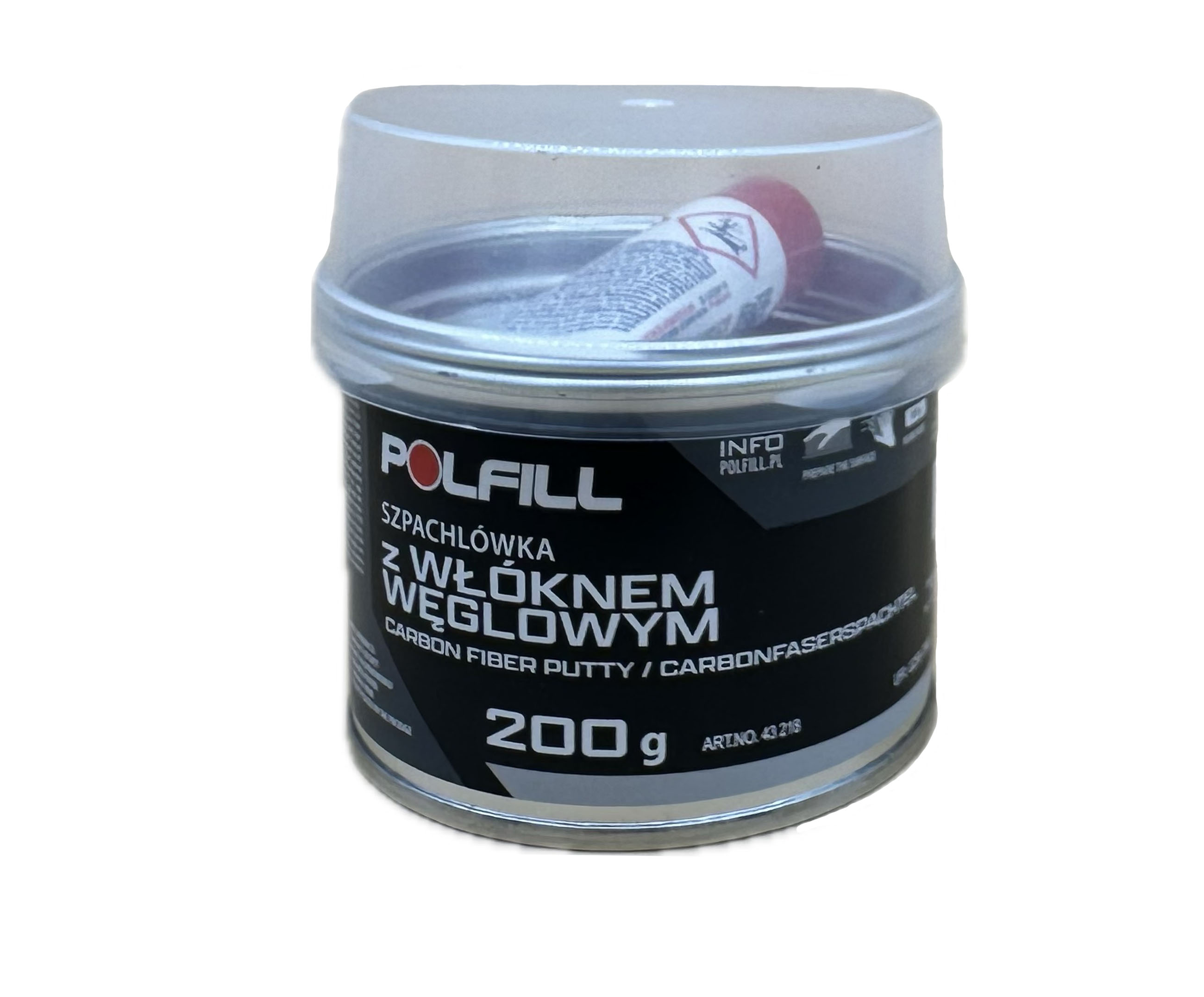 Polfill  Шпатлівка з вуглецевим волокном Polfill  з зат. 0,2kg