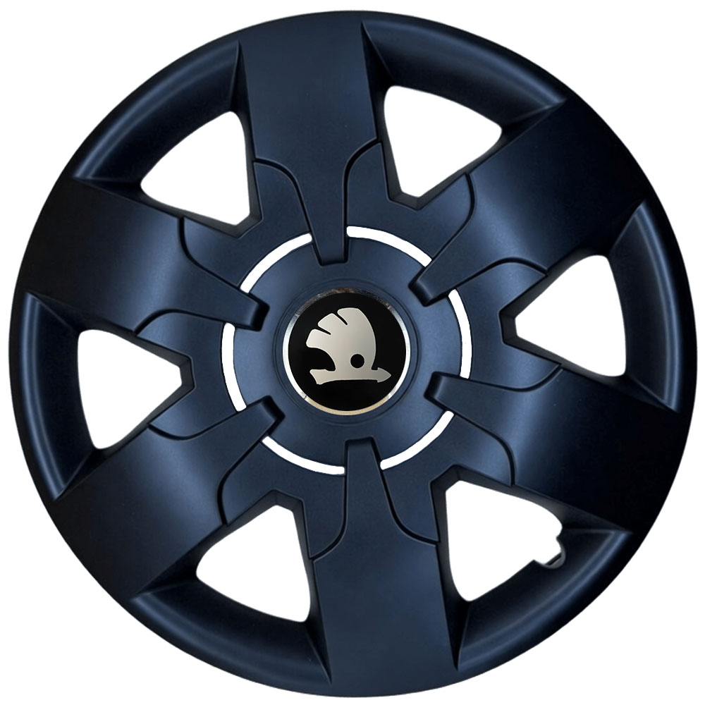 Ковпаки автомобільні R16 SJS 413 для Skoda, 4 шт.