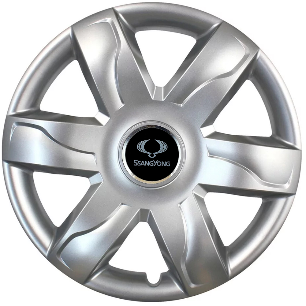 Ковпаки автомобільні R15 SJS 318 для SsangYong, 4 шт.